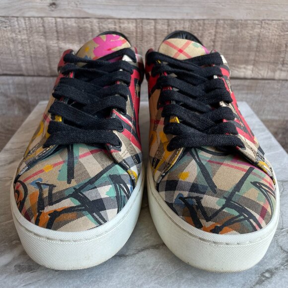 Burberry Westford Graffiti Low Top Sneaker - Picture 4 of 13